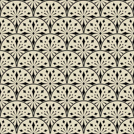 Ancient Inspiration Seamless Pattern Vector Illustrationのイラスト素材