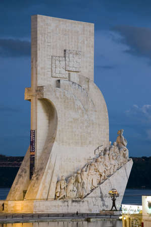 Monument in memory of the achives of the portuguese peopleのeditorial素材
