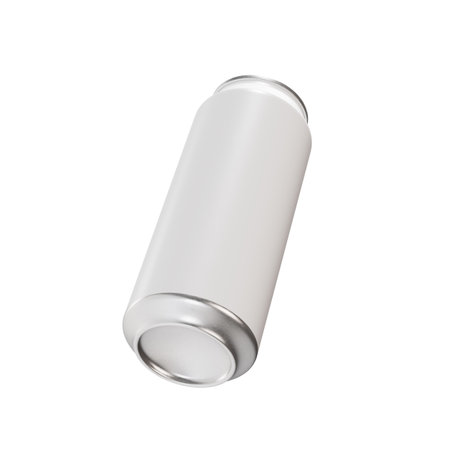 An image of an Aluminum Can isolated on a white background