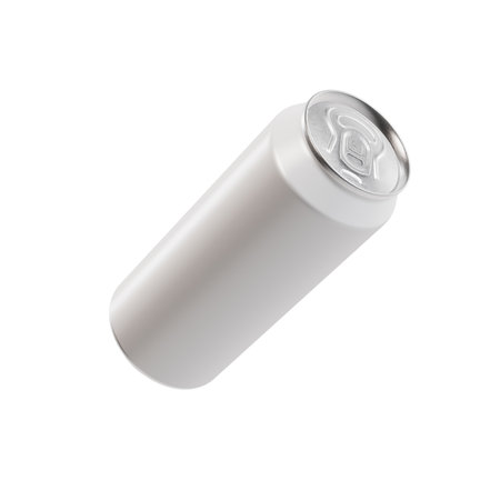 An image of an Aluminum Can isolated on a white background