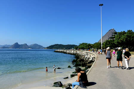 Flamengo Park Rio de Janeiroの写真素材