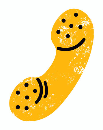 social media icons cartoon hand drawnのイラスト素材