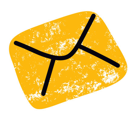 social media icons cartoon hand drawnのイラスト素材