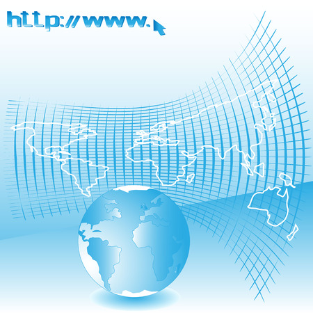 Internet webのイラスト素材