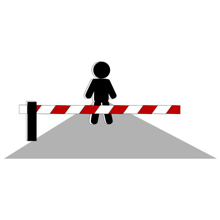 barrier のイラスト素材