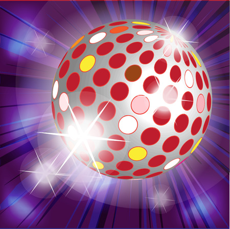 Disco ballのイラスト素材