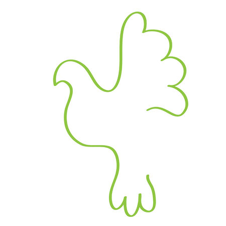 doveのイラスト素材