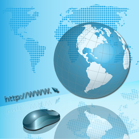 Internetのイラスト素材