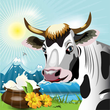 Cow のイラスト素材
