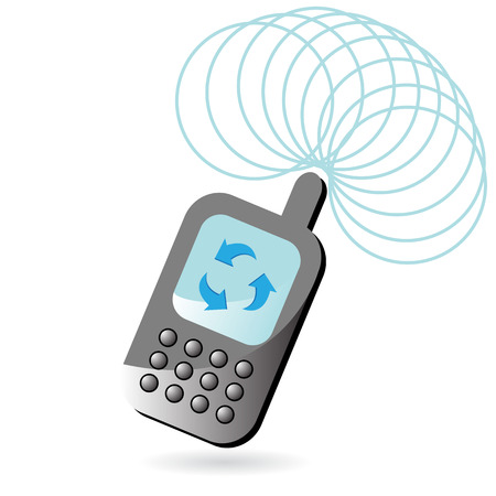 Telephoneのイラスト素材