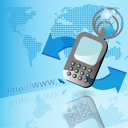 Telephoneのイラスト素材