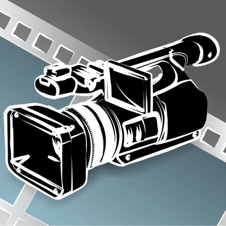 Video cameraのイラスト素材