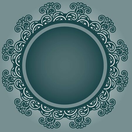 illustration of the abstract background with a circular patternのイラスト素材