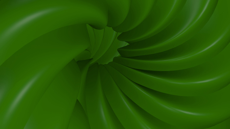 3D Illustration Abstract Green Background with Glareの写真素材