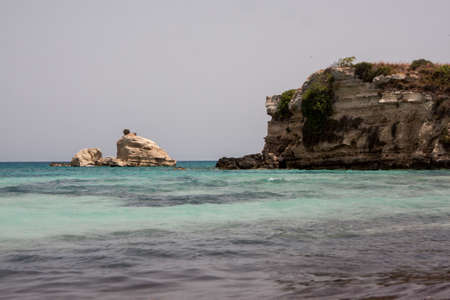 Relaxing at the seaの写真素材