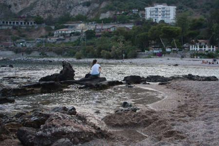 Giardini Naxos - Taormina (Messina)のeditorial素材