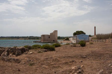 Vendicari Reserve - The trap - Sicilyの写真素材