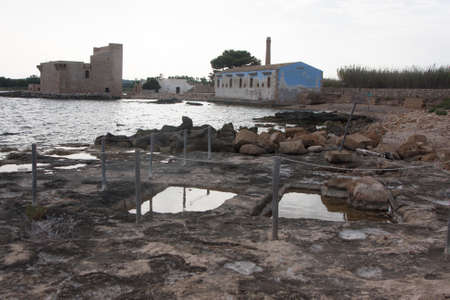 Vendicari Reserve - The trap - Sicilyの写真素材