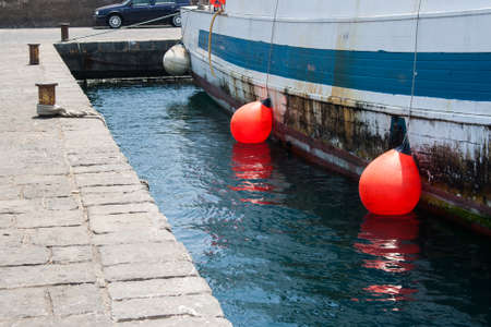 Italy Sicily Aci Trezza harbor