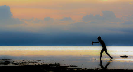 Refilling Waterの写真素材