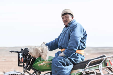 The camel protector at Mongolia
