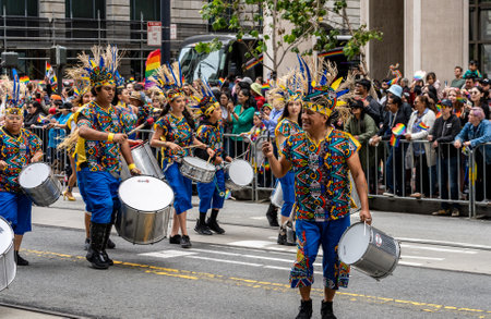 San Francisco Gay Pride parade is a annual event that gathers thousands of spectators and...