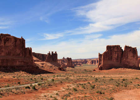 Beautiful sunny day in the american southwest