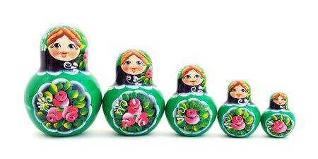 Russian Dollsの写真素材