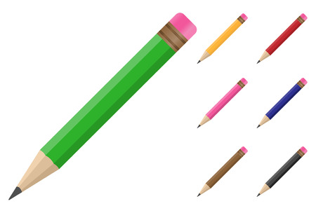 Vector Pencilsのイラスト素材