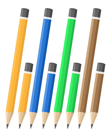 Vector Pencilsのイラスト素材