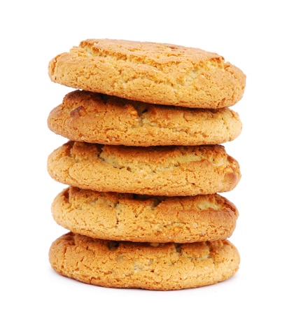 Stack of cookiesの写真素材