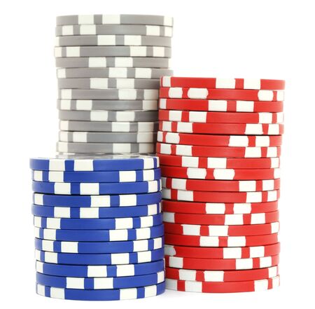 Poker chipsの写真素材