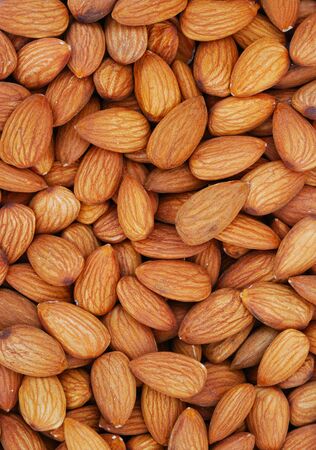 Almonds backgroundの写真素材