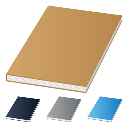  booksのイラスト素材