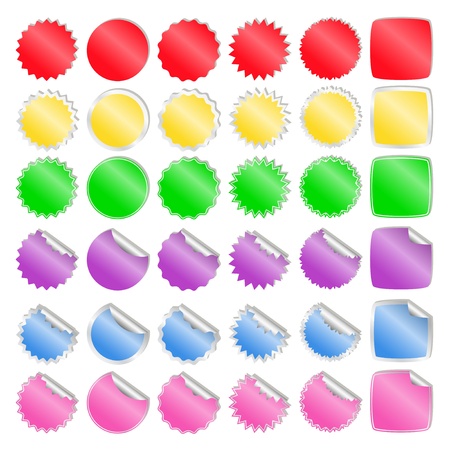 Stickersのイラスト素材