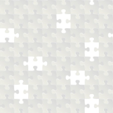 Abstract grey seamless puzzle backgroundのイラスト素材