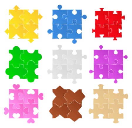 Puzzle Patternsのイラスト素材