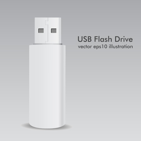 Vector USB Flash Driveのイラスト素材
