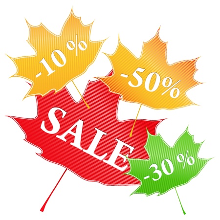 Maple Stickers のイラスト素材