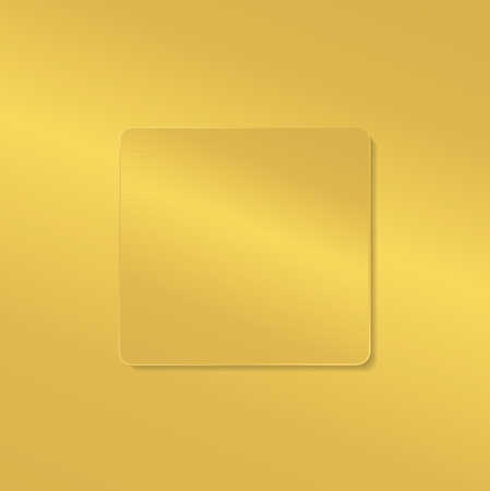 Vector Golden Metal Boardのイラスト素材