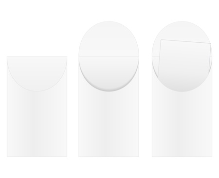 Vector Blank Envelopesのイラスト素材