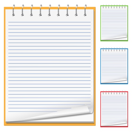 Notebookのイラスト素材