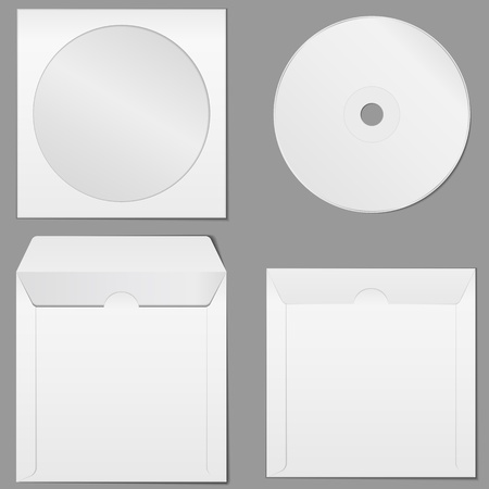 CD Caseのイラスト素材