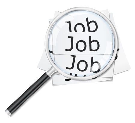 Job Seachのイラスト素材
