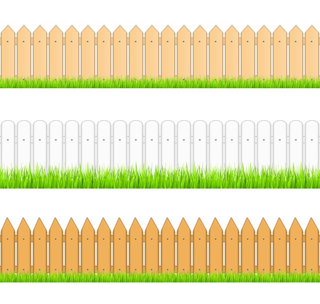 Seamless fencesのイラスト素材
