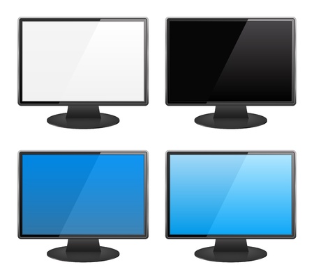 Computer monitorsのイラスト素材