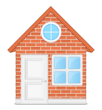 Brick houseのイラスト素材