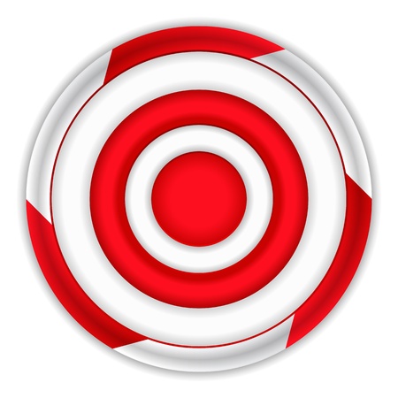 Red targetのイラスト素材