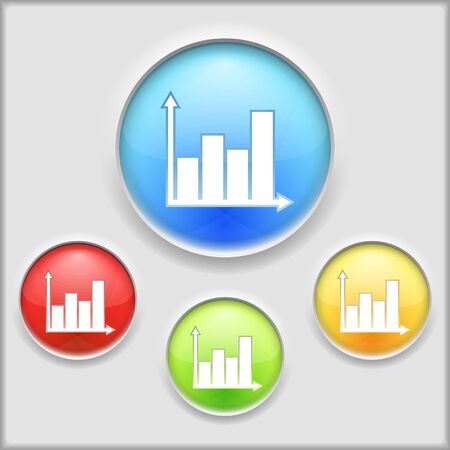 Chart Iconのイラスト素材