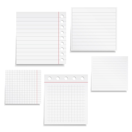Notebook Paperのイラスト素材